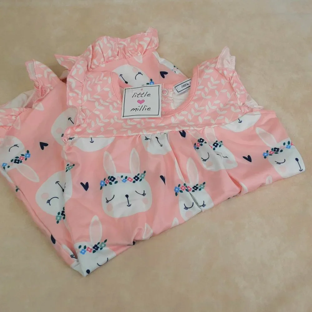 'LITTLE MILLIE' RUFFLE ROMPER - Picture 10 of 14